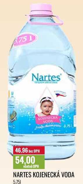 Ratio Nartes kojenecká voda 5.75 l nabídka