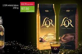Ratio L'or mletá káva 250 g nabídka
