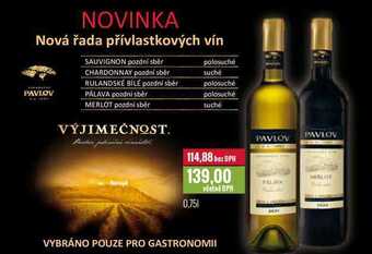 Ratio Vinařství pavlov 0,75 l nabídka