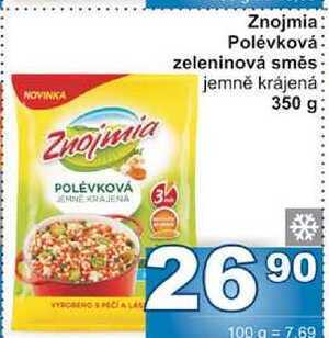 Jip Znojmia polévková zeleninová směs jemně krájená 350 g nabídka