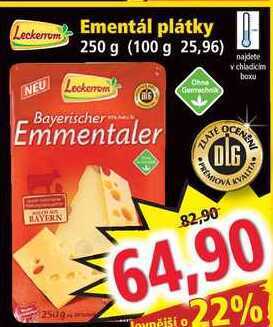 Norma Ementál plátky 250 g nabídka