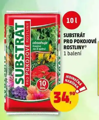 Penny Market Substrat pro pokojové rostliny, 10 l nabídka
