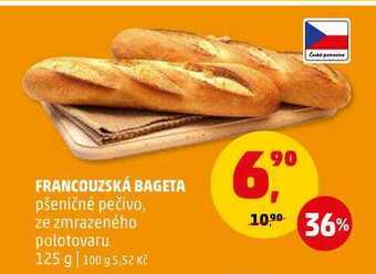 Penny Market Francouzská bageta, 125 g nabídka