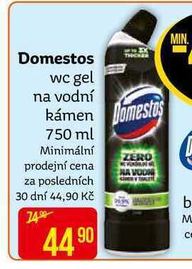 Teta Domestos wc gel 750ml, vybrané druhy nabídka