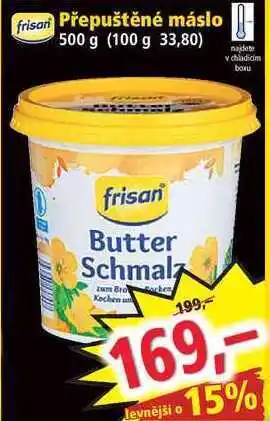 Norma Přepuštěné máslo 500 g nabídka
