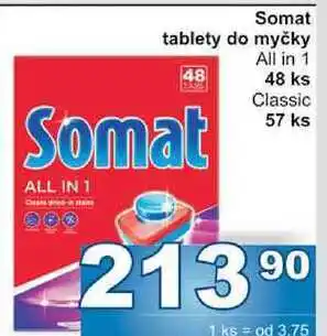 Jip Somat tablety do myčky all in 1 48 ks nabídka