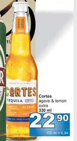 Jip Cortes agave & lemon extra 330 ml nabídka