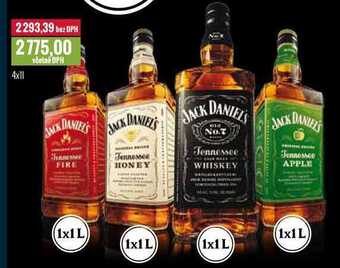 Ratio Jack daniel's 4x 1 l nabídka