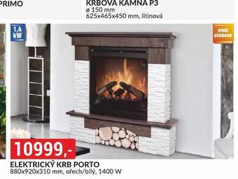 Baumax Elektrický krb porto nabídka