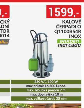 Baumax Kalové čerpadlo nabídka