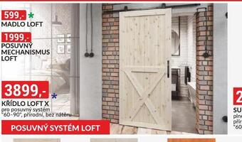 Baumax Posuvný mechanismus loft nabídka