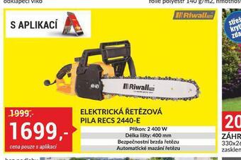 Baumax Elektrická řetězová pila nabídka