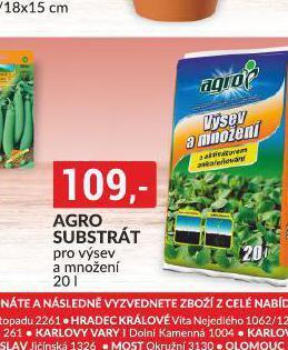 Baumax Agro substrát nabídka