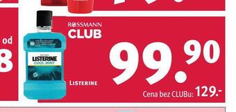 Rossmann Listerine ústní voda nabídka