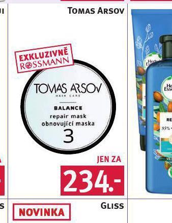 Rossmann Tomas arsov nabídka