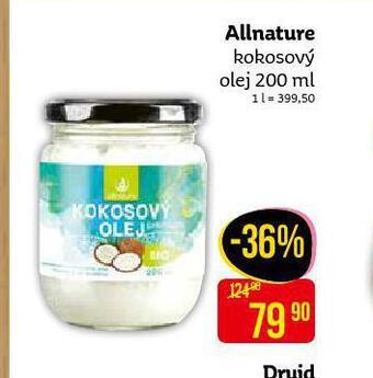 Teta Allnature kokosový olej nabídka