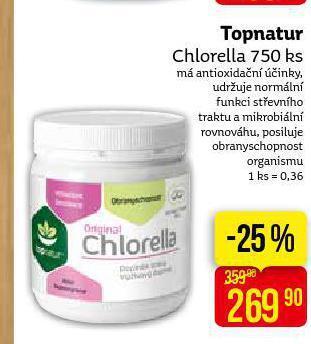 Teta Topnatur chlorella nabídka