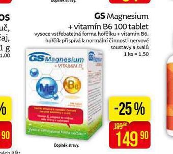 Teta Gs magnesium nabídka