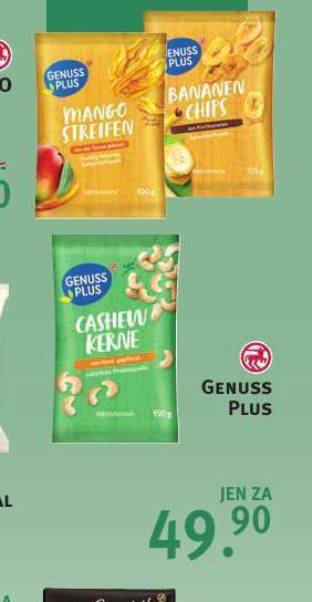 Rossmann Genuss plus nabídka