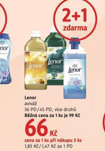 dm drogerie Lenor aviváž nabídka