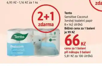 dm drogerie Tento toaletní papír nabídka