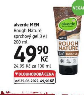 dm drogerie Alverde sprchový gel nabídka