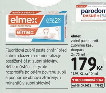 dm drogerie Elmex zubní pasta nabídka