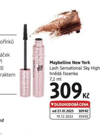 dm drogerie Maybelline new york řasenka nabídka