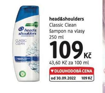 dm drogerie Head & shoulders šampon nabídka