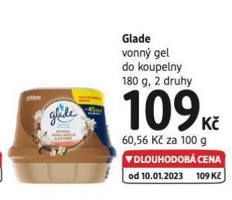 dm drogerie Glade vonný gel nabídka