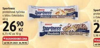 dm drogerie Sportness proteinová tyčinka nabídka
