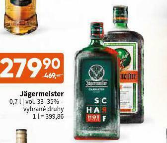 Terno Jägermeister nabídka