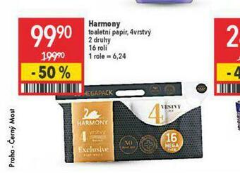 Globus Harmony toaletní papír nabídka