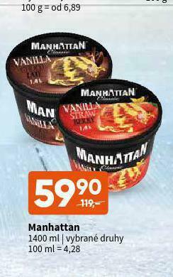 Terno Manhattan zmrzlina nabídka