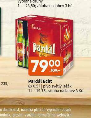 Terno Pivo pardál echt nabídka