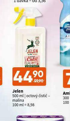 Terno Jelen octový čistič nabídka