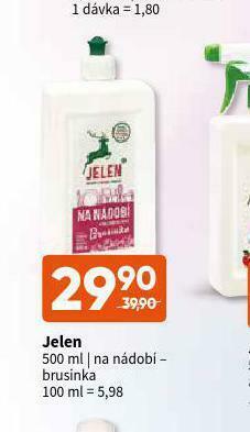 Terno Jelen na nádobí nabídka