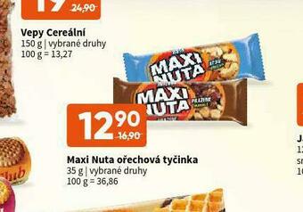 Terno Maxi nuta ořechová tyčinka nabídka