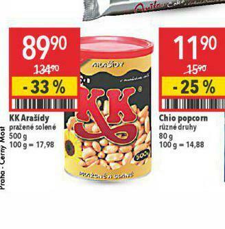 Globus Kk arašídy nabídka