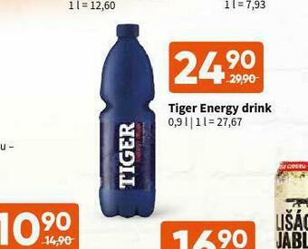 Terno Tiger energy drink nabídka