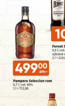 Terno Pampero seleccion rum nabídka