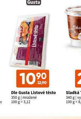 Terno Dle gusta listové těsto nabídka