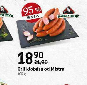 Terno Gril klobása od mistra nabídka