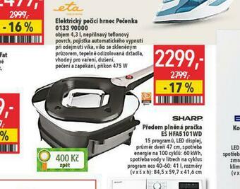 Globus Elektrický pečící hrnec pečenka eta nabídka