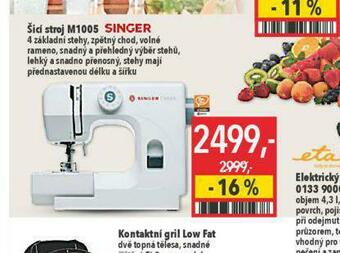 Globus Šicí stroj singer nabídka