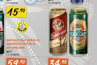 Terno Pivo gambrinus patron 12 nabídka