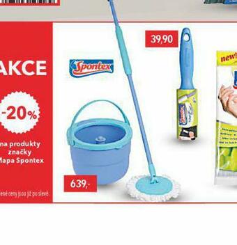 Globus Spontex mop nabídka