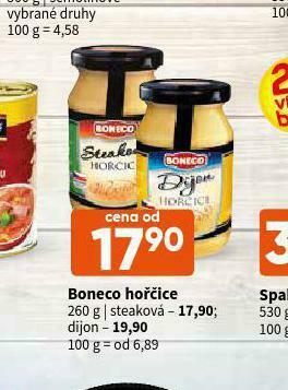 Terno Boneco hořčice steaková nabídka