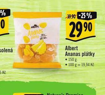 Albert Albert ananas plátky nabídka