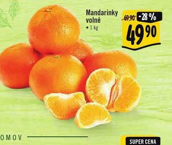 Albert Mandarinky nabídka